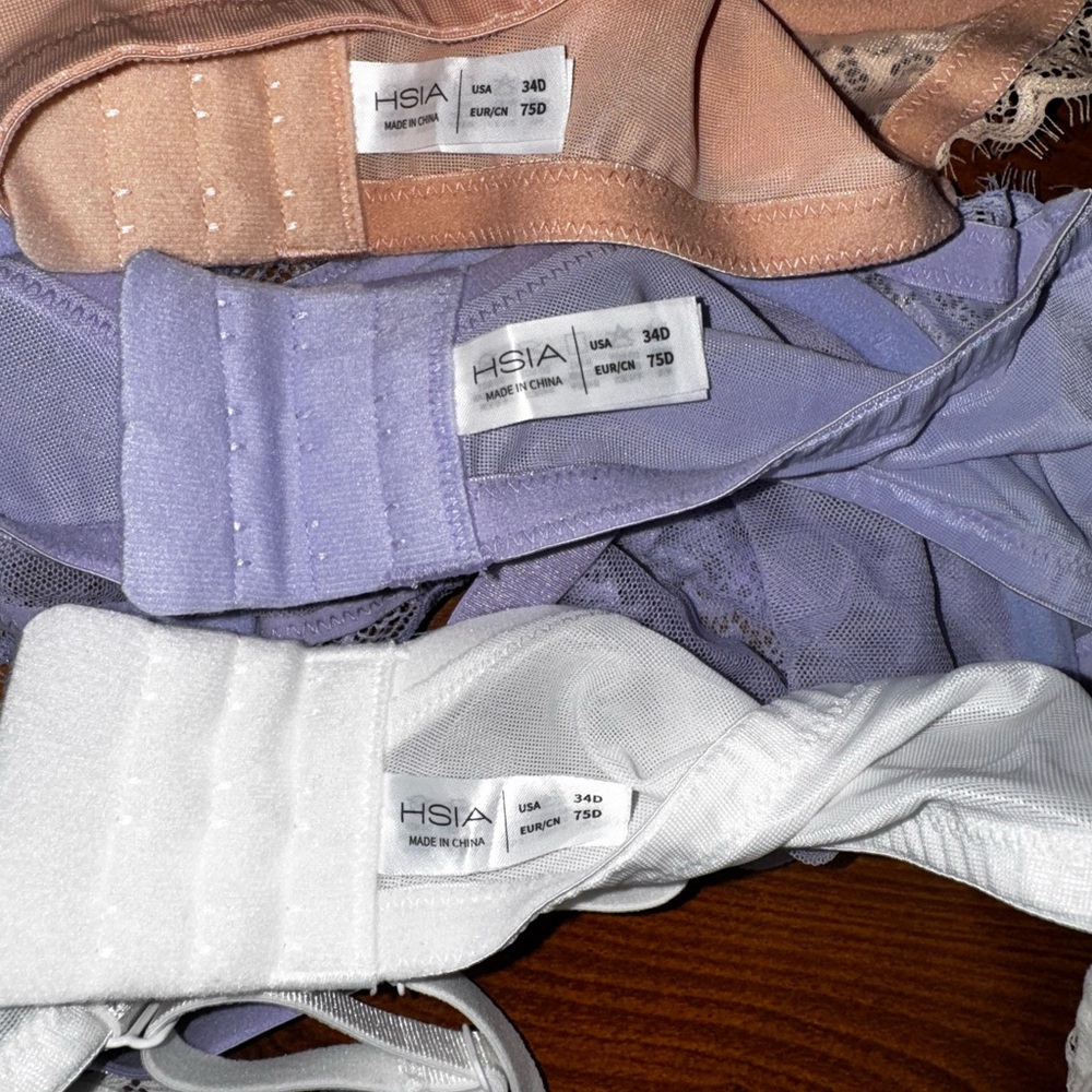 HSIA Viral Lace Minimizer Bra Bundle - Picture 7 of 8